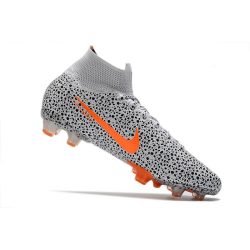 Zapatos Nike Mercurial Superfly 7 CR7 Elite DF FG -Negro Blanco Naranja_9.jpg